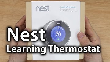 Nest Learning Thermostat (2nd Gen) Unboxing / Overview