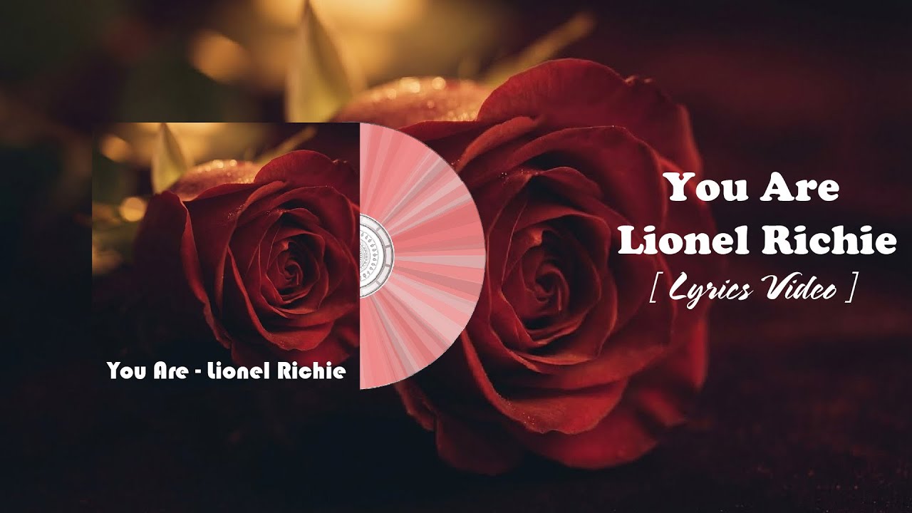 You Are - Lionel Richie || Video Lyrics || AI Visuals