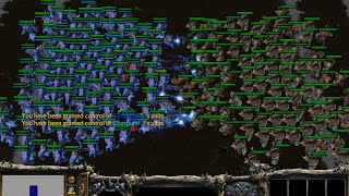 100 Voidwalker vs 100 Quillboar Hunter
