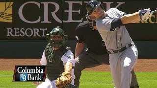 SEA@OAK: Zunino gives Mariners a lead with solo shot
