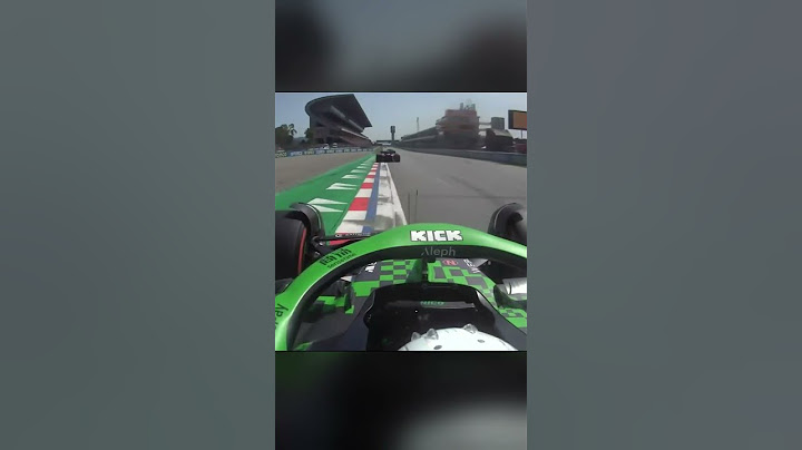 Uma SAUBER ultrapassando uma FERRARI - Simplesmente incrível! #gpespanha #hulkenberg #hamilton