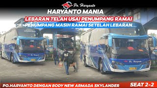 HR 158 PO HARYANTO ANGKATAN SORE ‼️ PENUMPANG TETAP RAMAI SETELAH USAI LEBARAN #hr158 #haryantomania