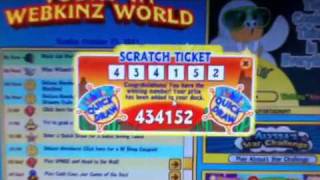 Webkinz quick draw winner