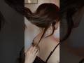 ASMR relaxing hair play 🌙🤍 #asmr #asmrhair #asmrhairplay