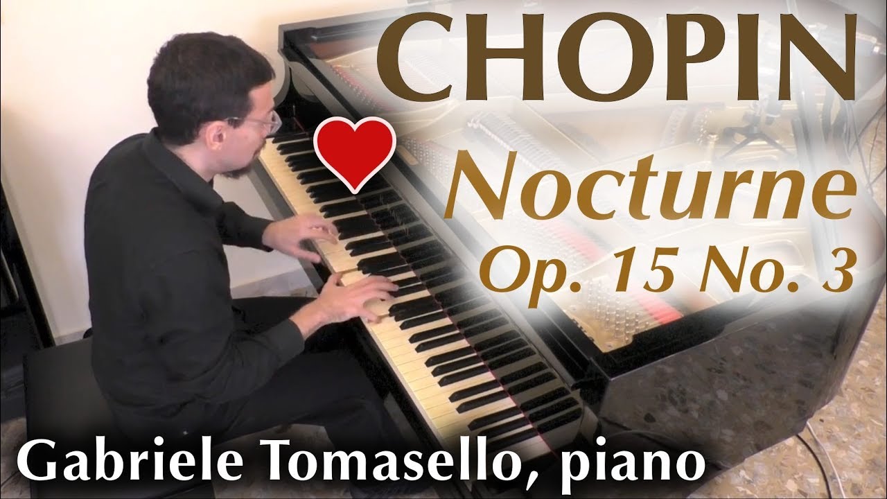Chopin - Nocturne Op. 15 no. 3 (ショパン 夜想曲第6番ト短調 作品15