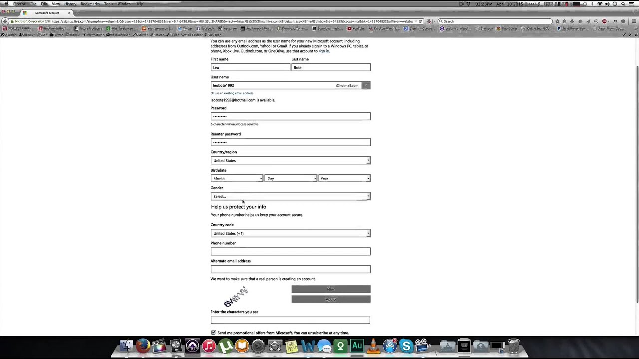 How Can I Sign Up A Hotmail Account YouTube How can i sign up a hotmail account youtube