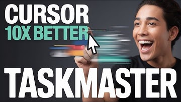 How to use Cursor AI 10X Better with Task Master AI