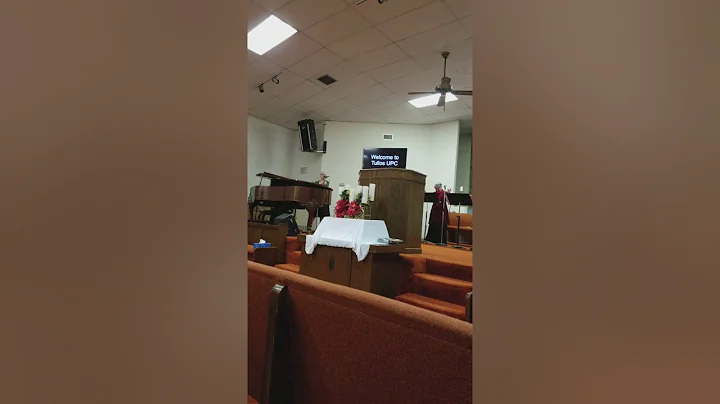 Madalyn singing "I'd Rather Have Jesus"