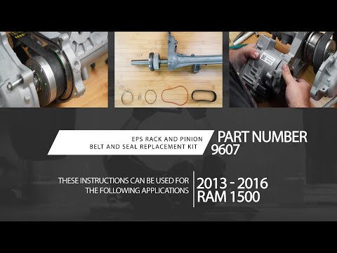 Edelmann 9607 - EPS Drive Belt Replacement Kit - video from Plews & Edelmann