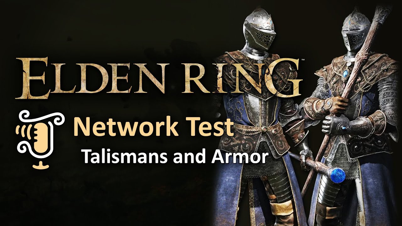 Elden Ring Network Test - Talismans and Armor