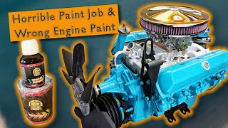 The Truth Behind the Worst Engine Paint Job Ever! 😱🚗 #EnginePaintDisaster