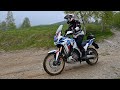 Honda africa twin crf 1100 adventure sports dct  in offroad    valle po e bronda by discovery endual