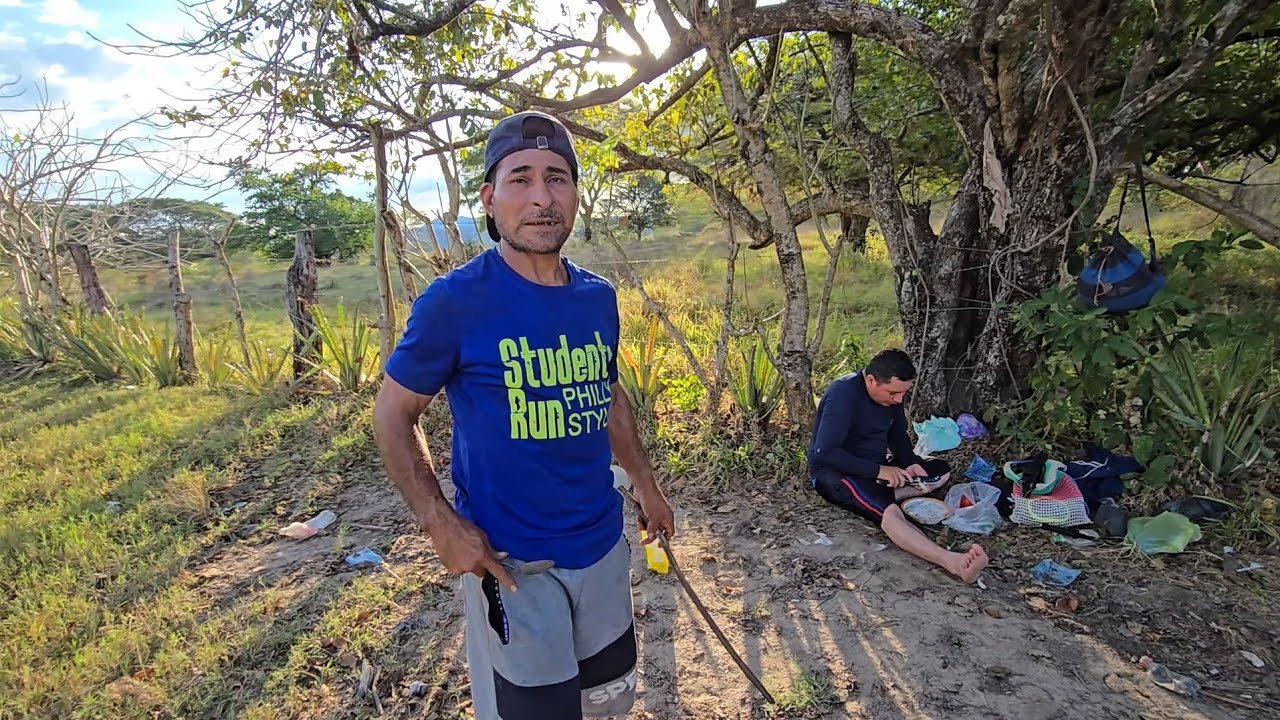 los benimos de pesca com mi papá y rambito 