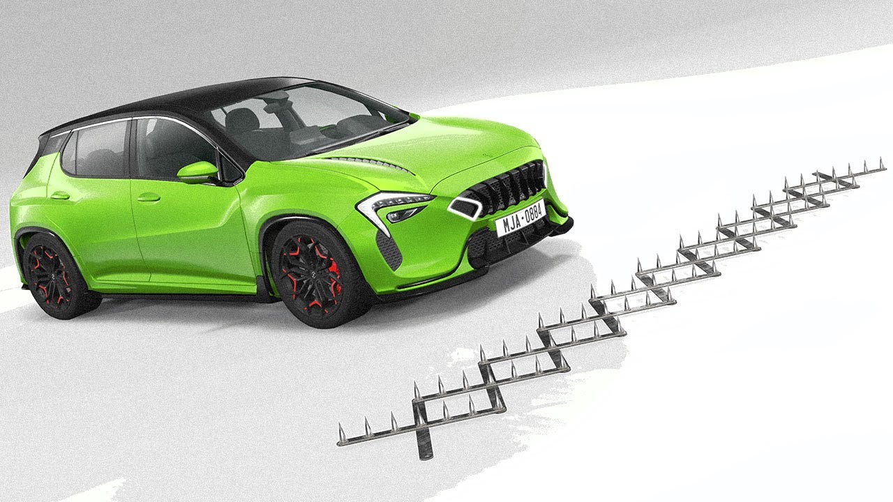 NEW Insanely Realistic Spike Strips! BEST Police Spike Strip Mod