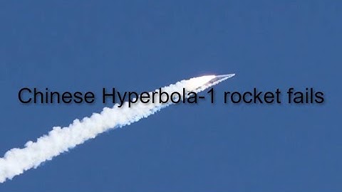 I-space Hyperbola-1 Rocket launch failure
