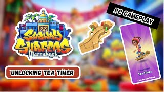 Unlocking Tea Timer in the Season Challenge | Subway Surfers PC Gameplay