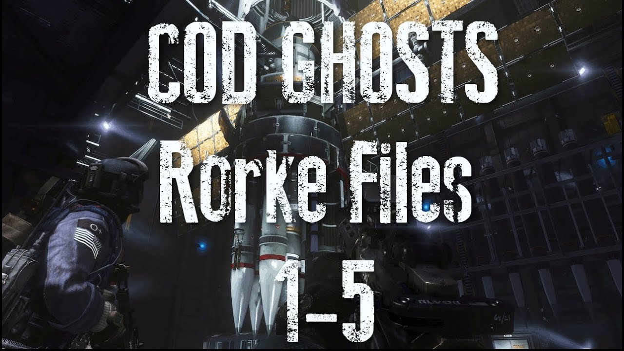 Call Of Duty Ghosts Rorke Files Audio 1 To 5 - YouTube