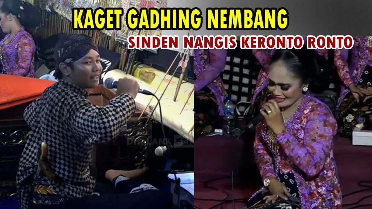 KAGET DALANG GADHING MELU NEMBANG ## SINDEN NGASI NANGIS KERONTO RONTO