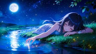 Download Lagu (No Interruption) Falling Into Deep Healing Sleep • Stress \u0026 Anxiety Relief • NO MORE Insomnia MP3