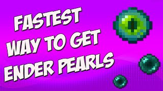 Fastest Way to Get Ender Pearls in Minecraft (New Method)