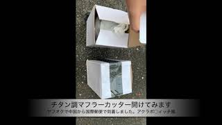 RAV4 純正マフラーカッター交換