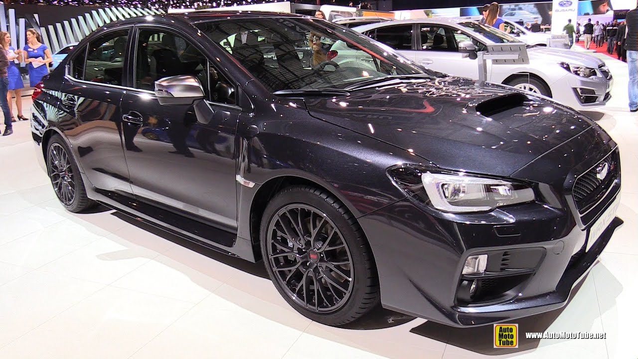 2016 Subaru Wrx Sti Exterior And Interior Walkaround 2016 Geneva Motor Show