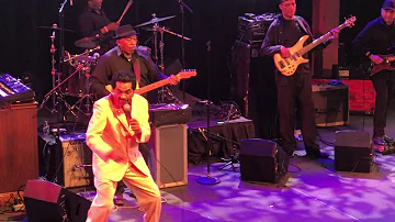 Bobby Rush performing at 2018 Blast Furnace Blues Festival