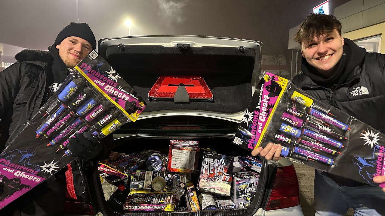 XL SILVESTER FEUERWERK EINKAUFSTOUR 2024/2025🧨🎇
