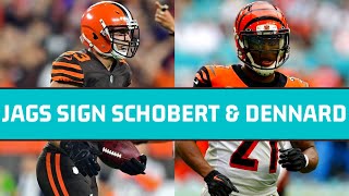 Jacksonville Jaguars Sign Joe Schobert & Darqueze Dennard