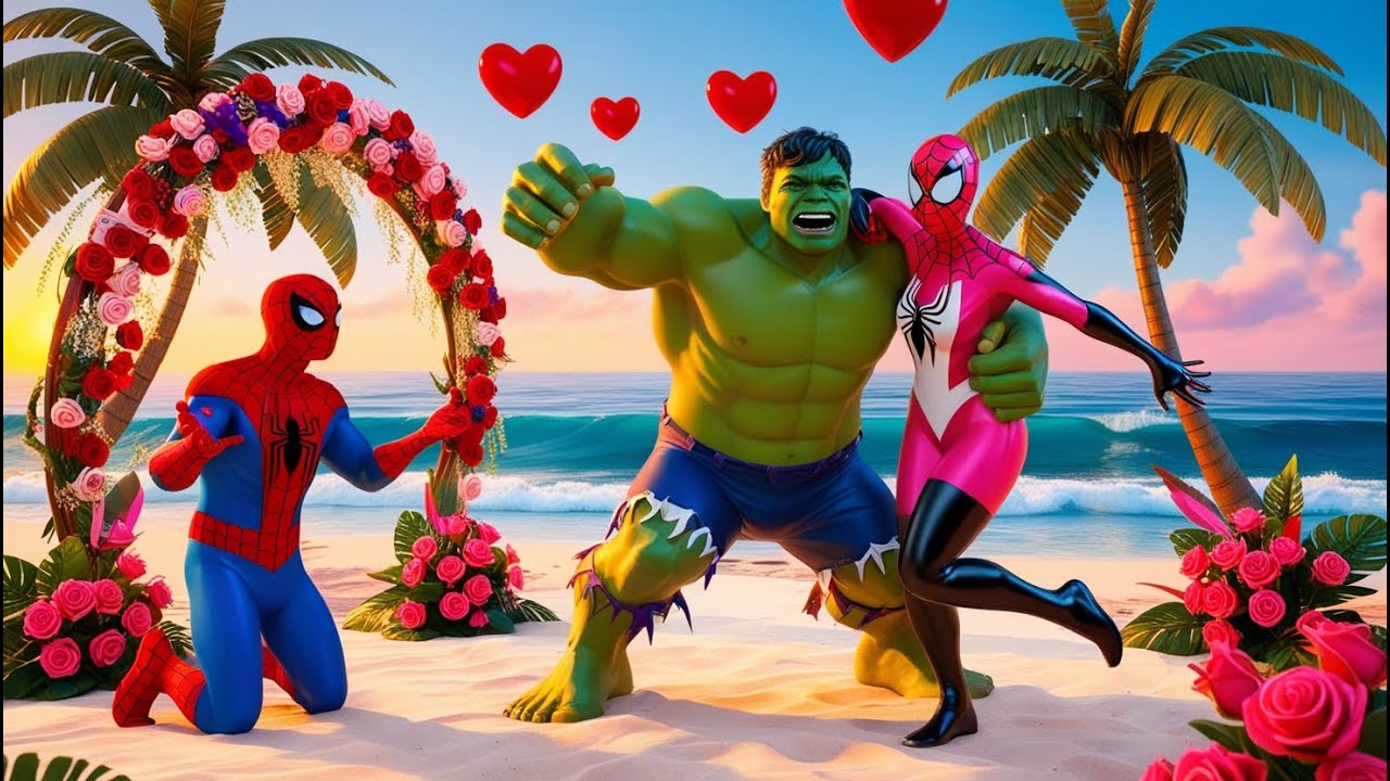 Spider-Girl Married Hulk?! Spider-Man's Heart is Broken 💔 | Marvel's Spidey and his Amazing Friends