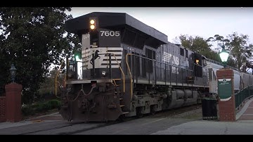 The Sound of Diesel Power Idling- ES40DC - 3D AUDIO  (WEAR EARPHONES!)