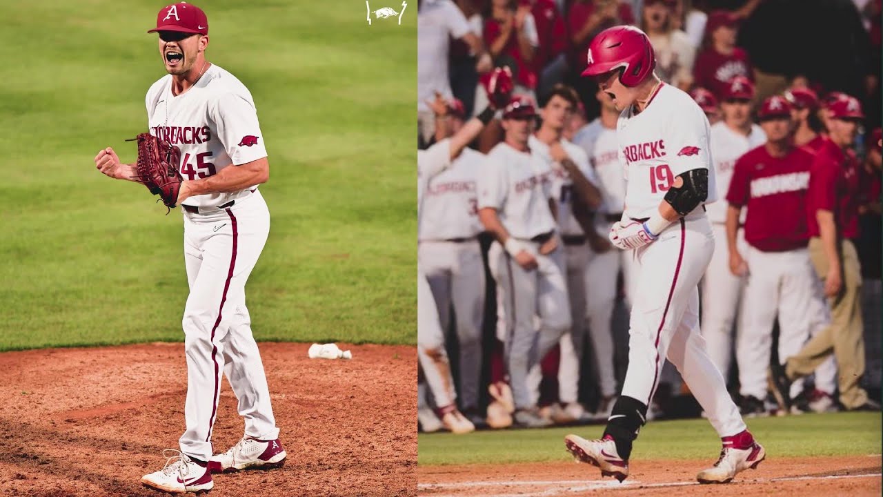 1 Arkansas vs 19 Nebraska 2021 Regional Final YouTube