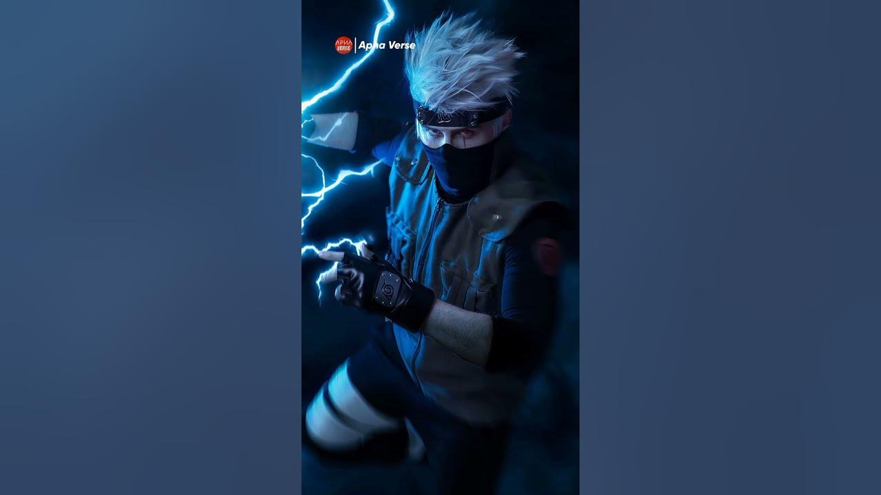 Naruto Kakashi Dark Blue Desktop Wallpaper - Naruto Wallpaper 4K