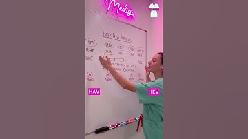 CRASH COURSE - 5 Hepatitis Viruses ➖ What do you think? #medisin #medisinstyle #medicine #hepatitis