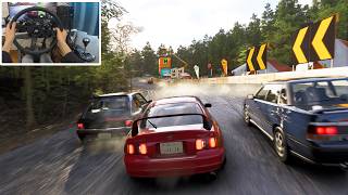 vs Pro AI in First Dirt Racing | Forza Horizon 6 | Steering Wheel + Shifter