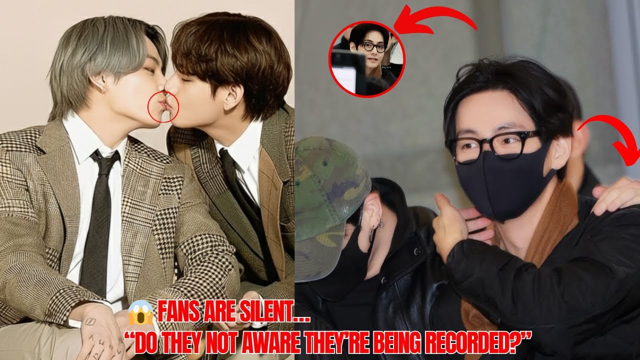 Джей-Хоуп случайно запечатлел этот момент с Тэхёном и Чонгуком… Фанаты теперь не смогут этого разви😱