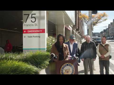 Senator Markey Hosts Press Conference on Health Care Cuts at Brigham Women's in Boston