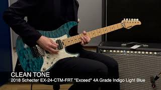2018 Schecter EX-24-CTM-FRT 