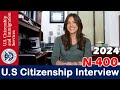 Practice Your U.S Citizenship Interview 2024ll100 civics Q, English reading and writing test!