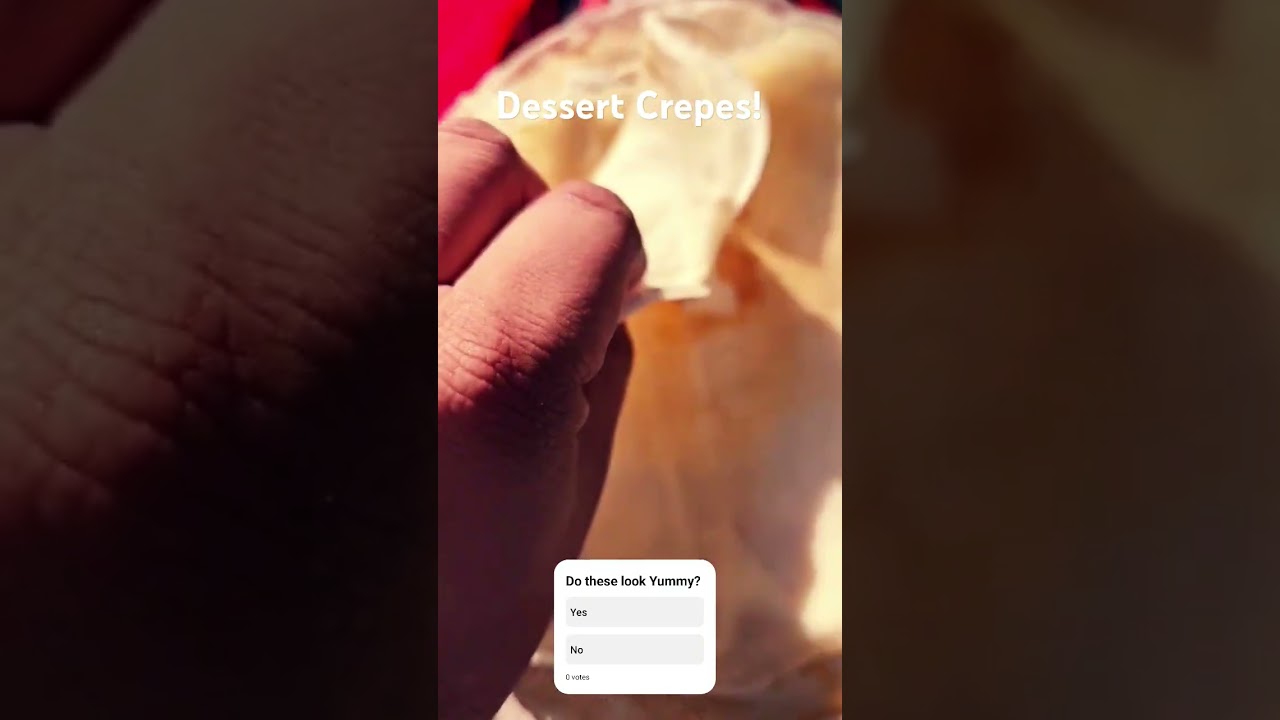 Dessert Crepes! 