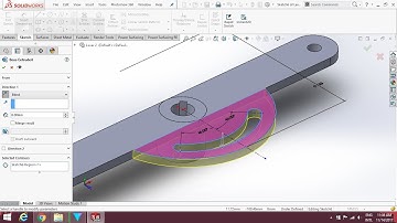 4 Blade Rectangular Duct Damper | Part 2 : Lever and Handle | SOLIDWORKS Tutorial 1080p HD