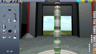 Kerbal Space Program Rocket Building & Orbit Tutorial [Part 1/3]