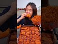 ASRM #ASRM #MUKBANG #SpicyStrips# Ngon đến mức không thể ngừng ăn! Phải nói là lớp vỏ đậu phụ xé ta
