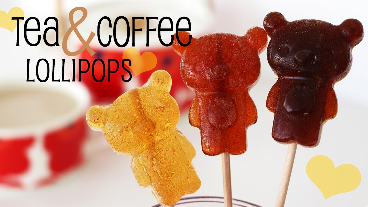 Tea & Coffee Lollipops | お茶とコーヒーのロリポップ - YouTube