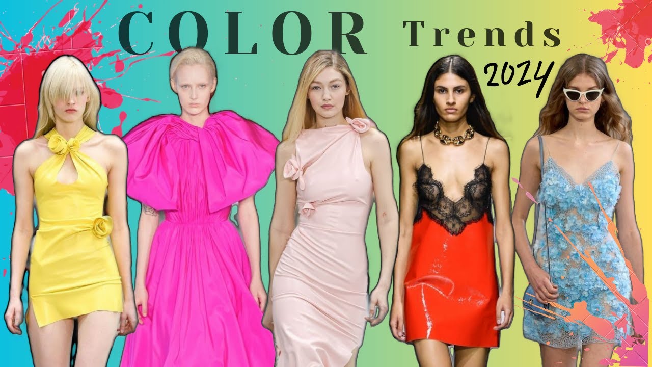 Color Fashion Trends 2024 | Runway Highlights ️ - YouTube