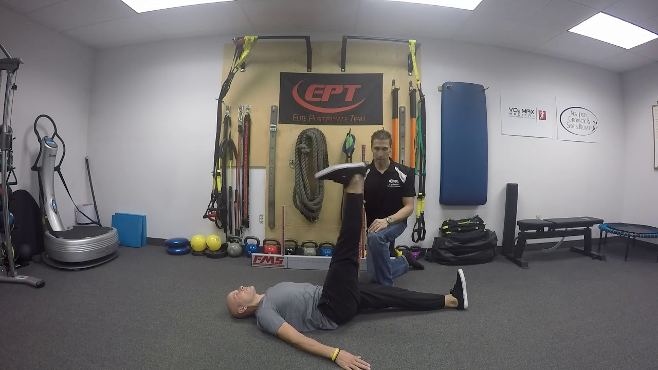 FMS Active Straight Leg Raise YouTube