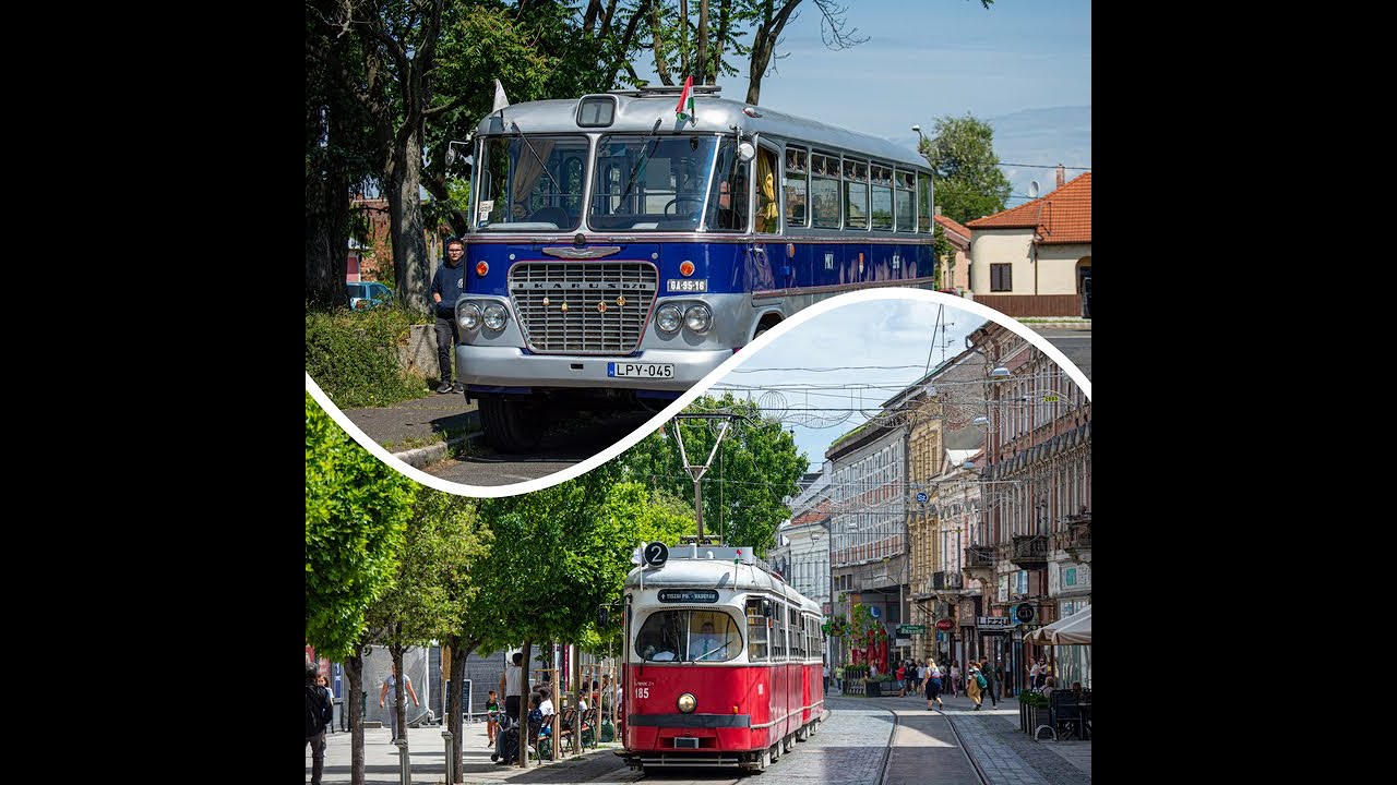 HU - Miskolc historic tram and bus ride / Nosztalgia járatok Miskolcon 2024