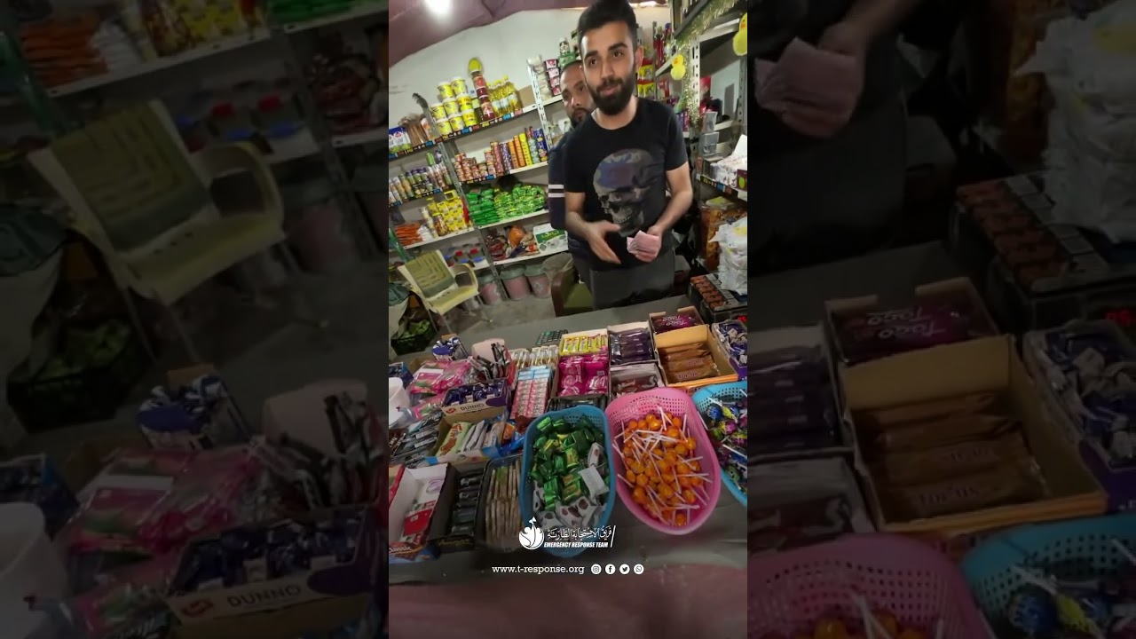 فريق الاستجابة الطارئة.... دفع ديون عن المخيم بلكامل...خفه دم الفريق من أجمل المقاطع