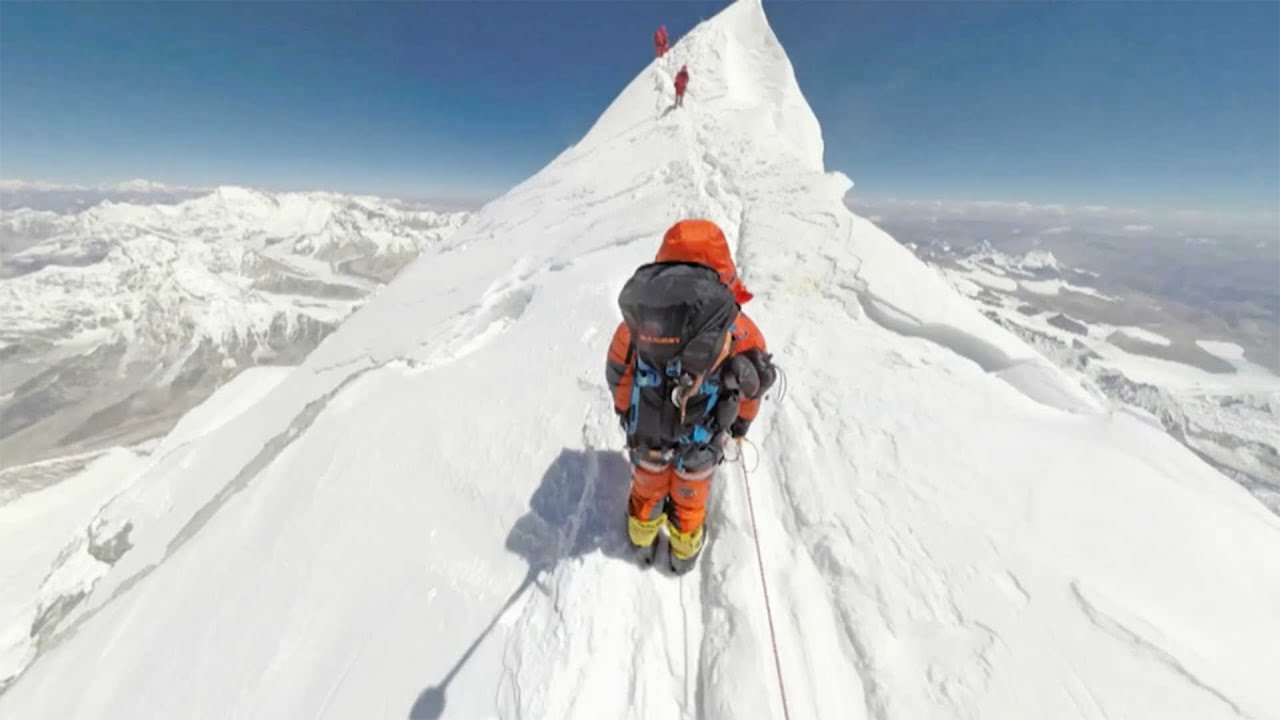 360 Climbing Mount Everest Youtube