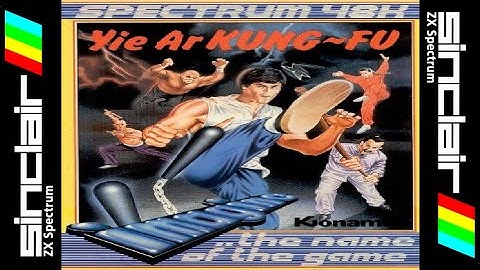 YIE AR KUNG-FU 48K (1985) Walkthrough, ZX Spectrum